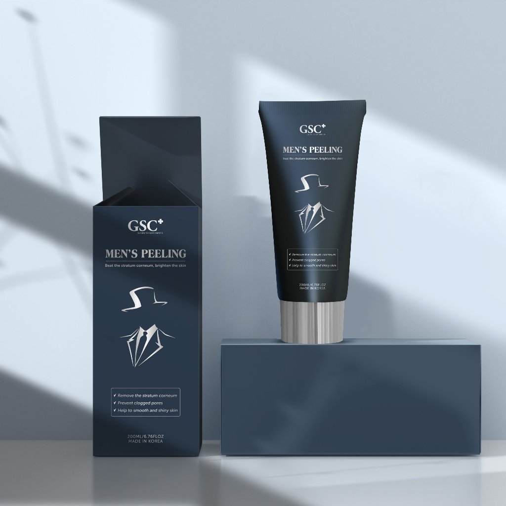 Combo Dược Mỹ Phẩm Nam GSC For Men (Tẩy Da Chết & Xịt Khoáng) - CÔNG THỨC 1 PHÚT Sạch Mụn, Giảm Thô -S14