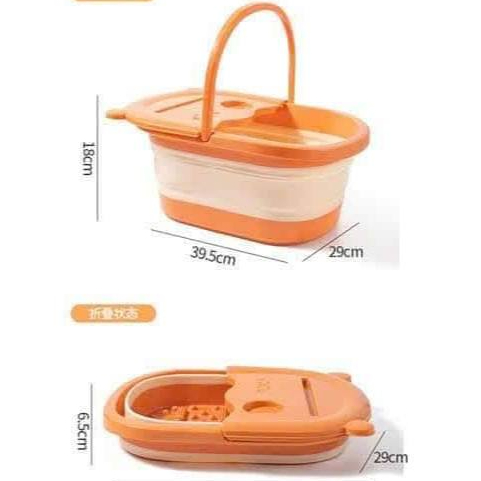 CHẬU NGÂM CHÂN GẤP GỌN SIÊU TIỆN LỢI