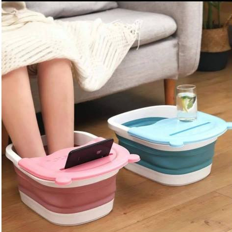 CHẬU NGÂM CHÂN GẤP GỌN SIÊU TIỆN LỢI