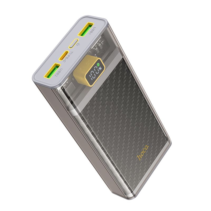 Sạc dự phòng Hoco J103A 20000mah  với tốc độ sạc nhanh 22,5w có nhiều cổng sạc.