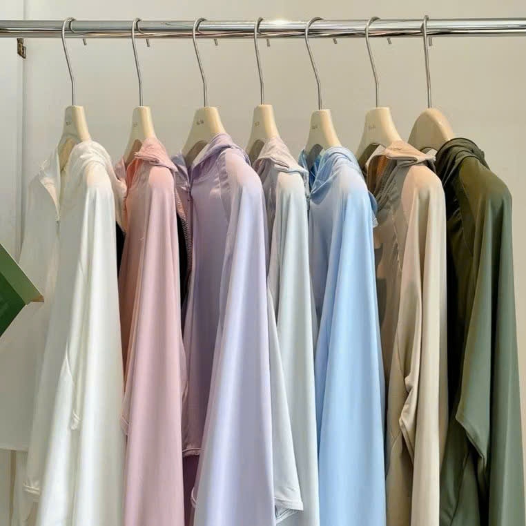 Áo chống nắng nữ Cánh Rơi chất Thun Lạnh mềm mịn, Chống tia UV