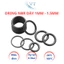 Gioăng Cao Su Oring NBR Dày 1mm - 1.5mm - Ron Cao Su Chịu Nhiệt, Kháng Dầu, Chống Rò Rỉ Đủ Size 4mm Đến 30m