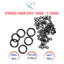 Gioăng Cao Su Oring NBR Dày 1mm - 1.5mm - Ron Cao Su Chịu Nhiệt, Kháng Dầu, Chống Rò Rỉ Đủ Size 4mm Đến 30m
