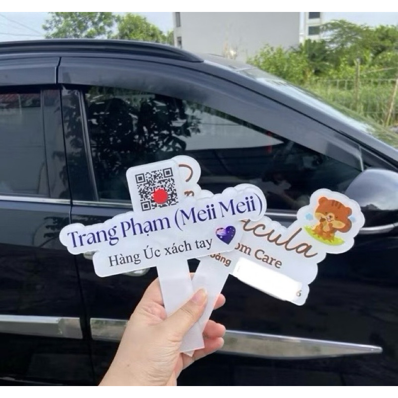 Bảng mica chụp ảnh in theo yêu cầu thiết kế miễn phí size mini  - Xưởng quà tặng Sango
