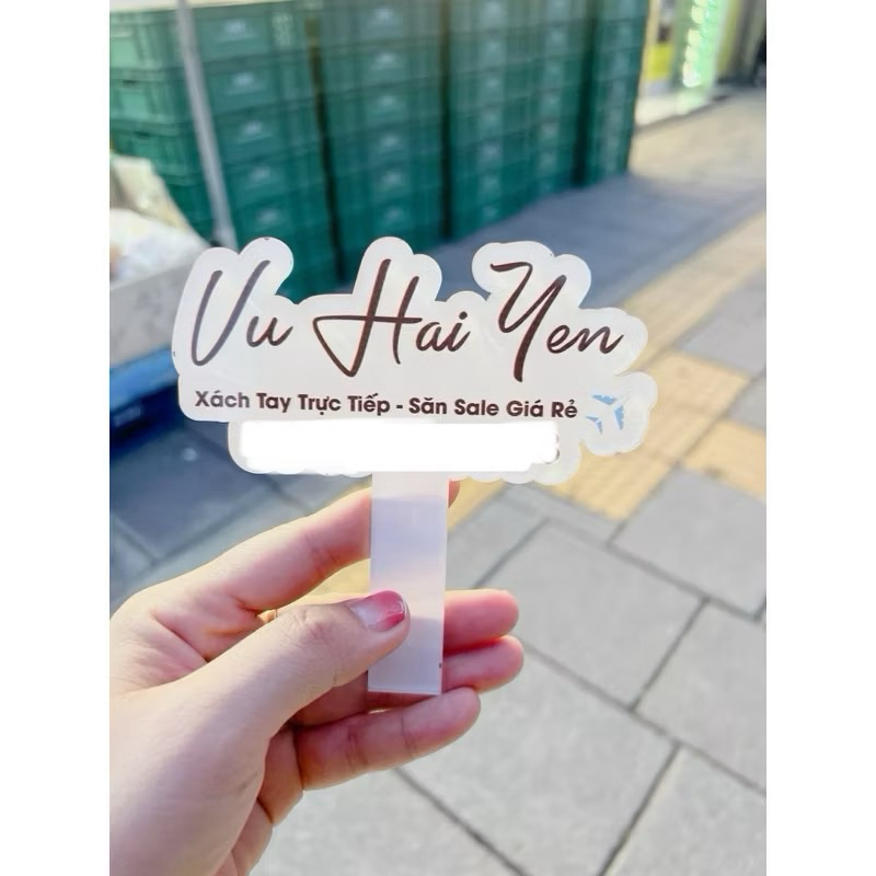 Bảng mica chụp ảnh in theo yêu cầu thiết kế miễn phí size mini  - Xưởng quà tặng Sango