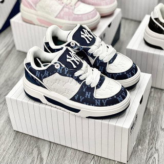 Giày thể thao bigsize nam nữ MLB NY 2025 dư xịn chính hãng , sneaker thời trang độn đế tăng chiều cao siêu êm nhẹ