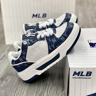 Giày thể thao bigsize nam nữ MLB NY 2025 dư xịn chính hãng , sneaker thời trang độn đế tăng chiều cao siêu êm nhẹ