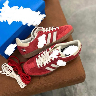 Giày thể thao bigsize nam nữ sam3 màu đỏ cao cấp đế bằng , sneaker thời trang big size nam nữ
