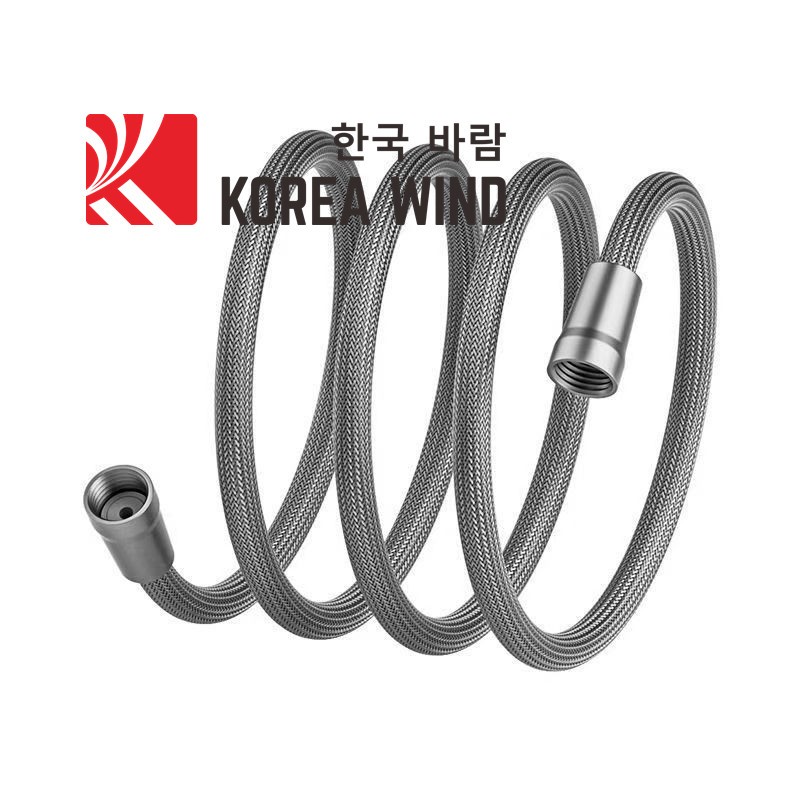 Ống tắm cầm tay  1,5 / 2 mét, Ống tắm GI / 2 linh hoạt, Hữu ích chống cuộn dây áp suất cao Giao diện đa năng Tắm vòi hoa