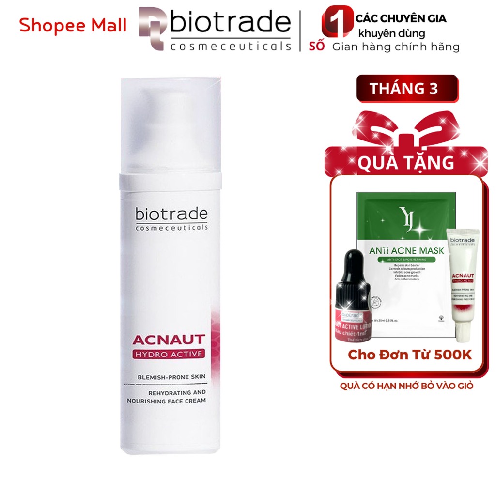 Kem Dưỡng Ẩm Biotrade Acnaut Hydro Active Cream cho mọi loại da 60ml ...