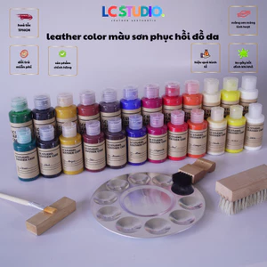 Màu Sơn Phục Hồi Dành Cho Đồ Da, Sofa, Nội Thất Ô Tô, Giày Dép, Túi Xách, Sneaker Đồ Hiệu,Leather Paint LC Studio