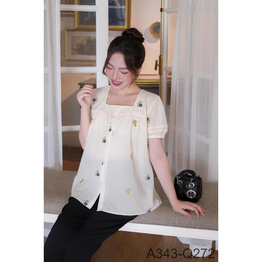 Áo thô boi mềm, mát, co giãn nhẹ, thấm hút mồ hôi dành cho mẹ bầu A343 B2 MUM