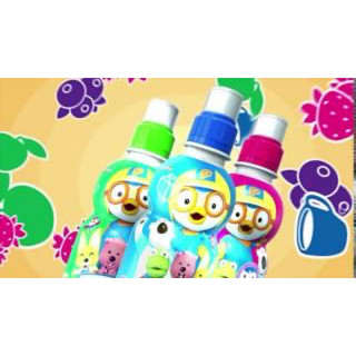 Nước trái cây pororo Hàn quốc mix vị 1 thùng 24 chai