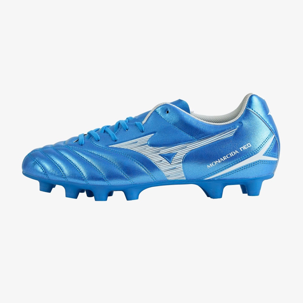 Ảnh Giày đá bóng sân cỏ tự nhiên Mizuno Monarcida Neo III Select, đinh cao, da mềm, chống trơn trượt, bám sân tốt 3