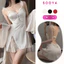 Váy Ngủ Lụa Cánh Tiên Đính Cúc Ngực Sang Chảnh Quyến Rũ Sooya - Mềm Mại, Tinh Tế, Giảm Giá 50% N053