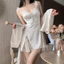 Váy Ngủ Lụa Cánh Tiên Đính Cúc Ngực Sang Chảnh Quyến Rũ Sooya - Mềm Mại, Tinh Tế, Giảm Giá 50% N053