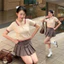 Áo polo dệt kim nữ viền kẻ sang trọng, form đẹp, chất mềm mịn, co giãn thoải mái, dễ phối đồ