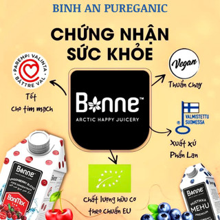 Nước Ép Táo Xanh Bonne Nhập Khẩu Phần Lan - 1 lít
