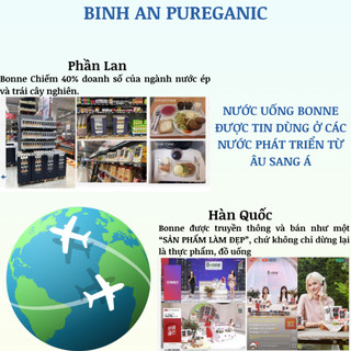 Nước Ép Táo Xanh Bonne Nhập Khẩu Phần Lan - 1 lít