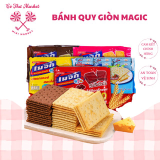 [ BÁNH TUỔI THƠ ] Bánh quy lạt MAGIC ĐỦ VỊ - HÀNG NHẬP KHẨU - Thái Lan - CÔ THƯ MARKET