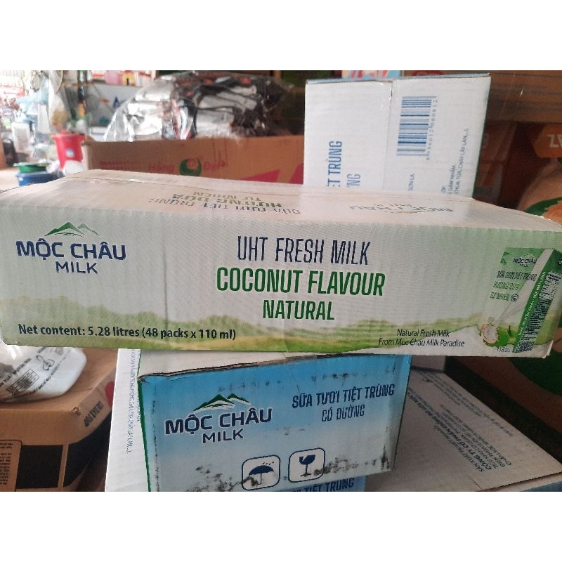Sữa Tươi Mộc Châu  Sơn La Thùng 48 hộp x 110ml