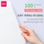 Thùng 10 Ream Giấy A4 Deli Giấy In Photo Copy 70gsm Chính Hãng Loại Dày 500 Tờ/ Ream Chống Lóa GiấyMịn