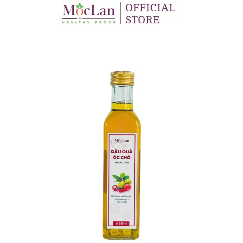 Ảnh Dầu Óc Chó Tự Nhiên Mộc Lan  100ml - 250ml Omega 369 phụ nữ có thai, mẹ cho con bú, trẻ ăn dặm 3