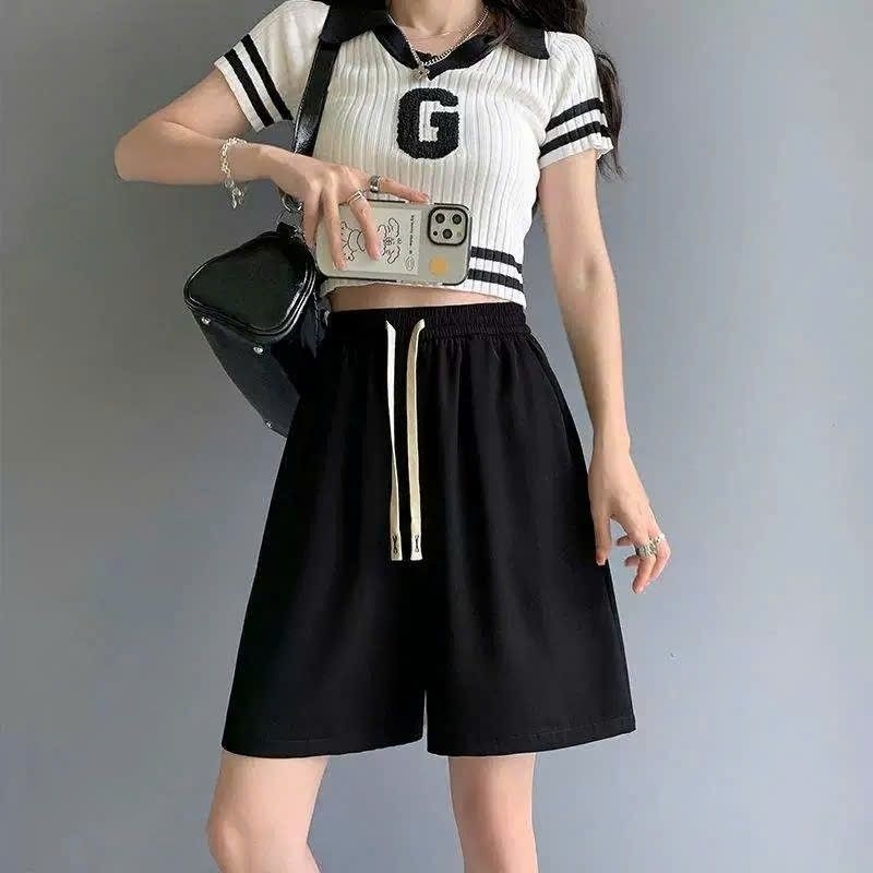 Qần Đùi trơn Đen
