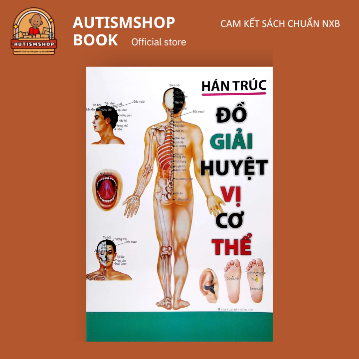 Ảnh Sách - Đồ giải huyệt vị cơ thể - Tác giả Hán Trúc (Minh Lâm) 1