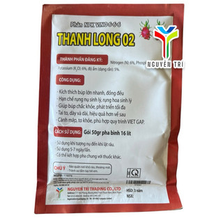 Tạo màu cho trái thanh long 100ge