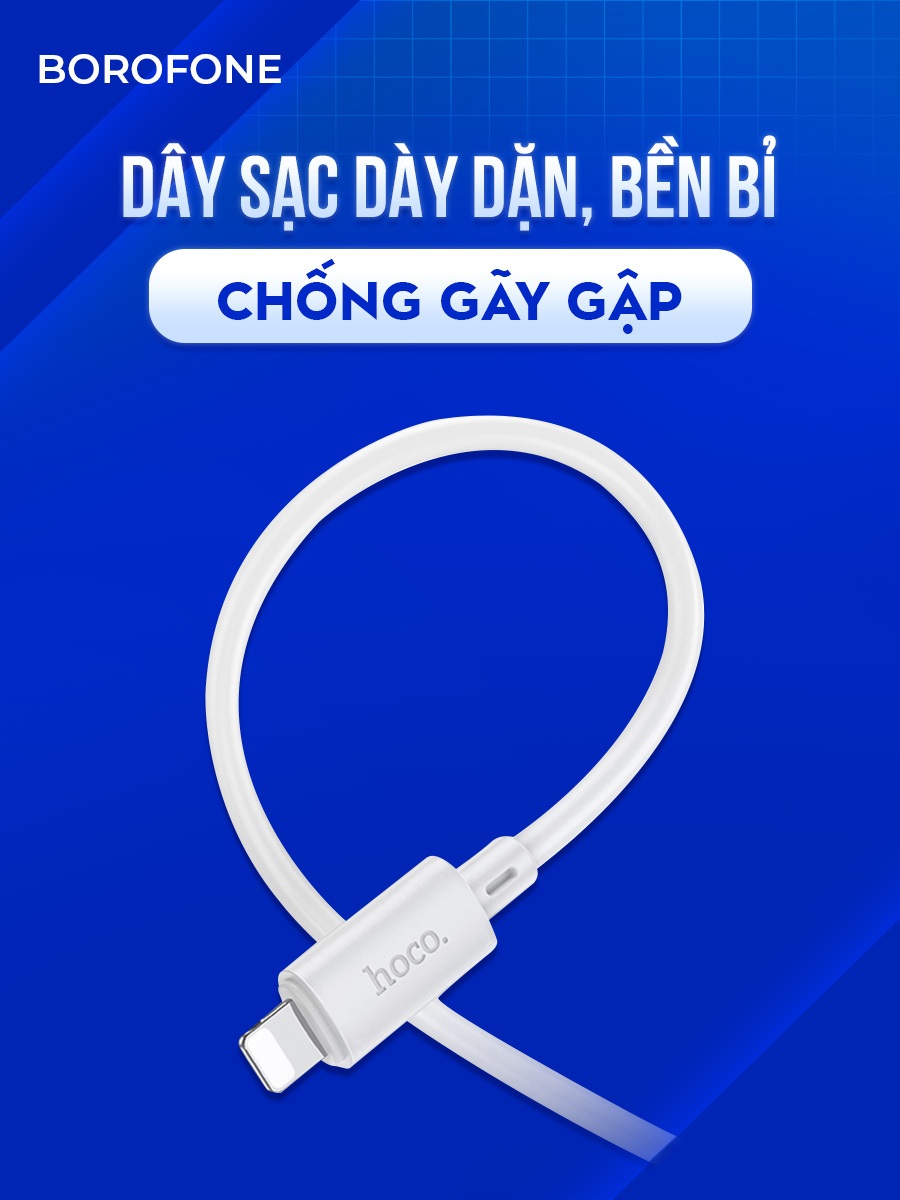 Ảnh Dây sạc Hoco X88 20W Type-C to iP dành cho iphone, hỗ trợ dòng sạc 3A dây cáp H-UPF01-GO dài 1 mét 3
