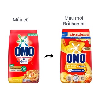 Bột giặt OMO túi nhỏ mẫu mới