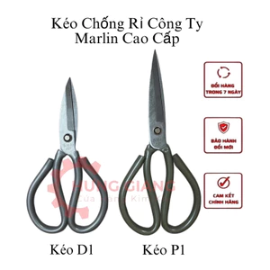 Kéo Chống Rỉ MarLin Kéo Khoẻ, Sắc Bén, Cắt Xương Gà, Bấm Vải