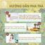 Trà Búp ổi phan tả diệp túi lọc- DIỆP CHI- detox, nhuậntràng, táobón, giảmcân, tiêuchảy- TÚI 30 lọc