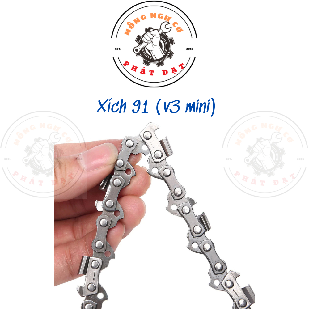 Xích máy cưa hãng KING cao cấp, đủ thông số như V3 (72), Mini (91), 325, chuột, cứng, sắc lẹm, bền