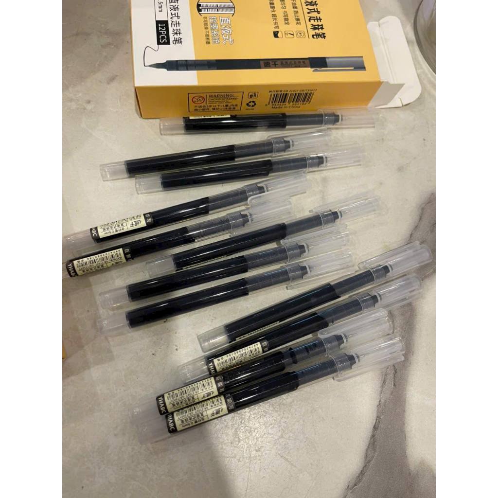 SET 12 BÚT GEL NƯỚC KHÔ NHANH NGÒI 0.5MM  NÉT SIÊU ĐẸP