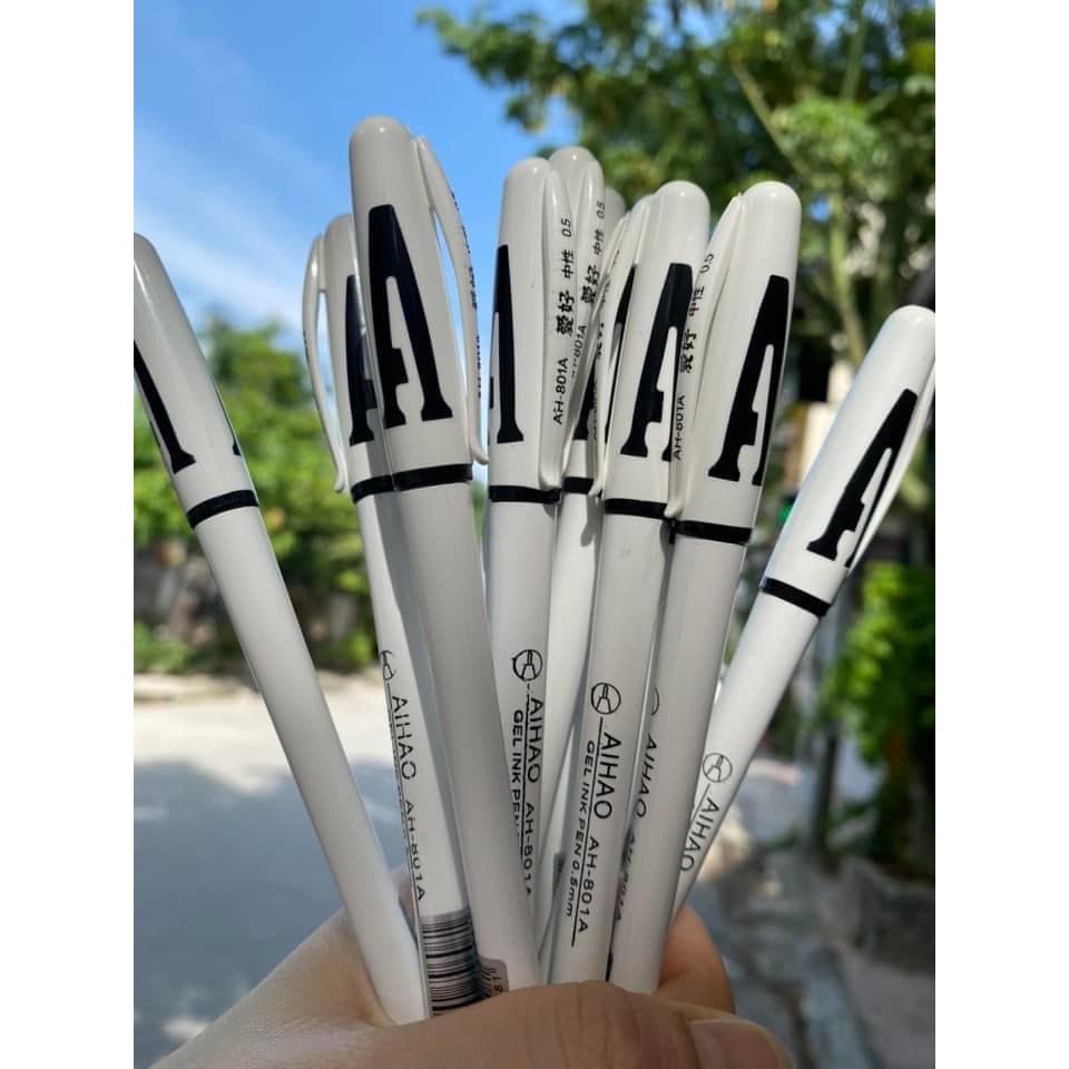 SET 12 BÚT BI NƯỚC CHỮ A AIHAO NÉT SIÊU ĐẸP