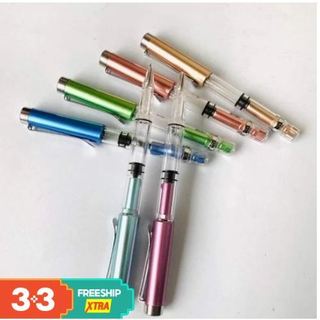 Bút máy luyện chữ T09-ngòi kim tinh lá tre, nét thanh đậm, không rỉ siêu bền