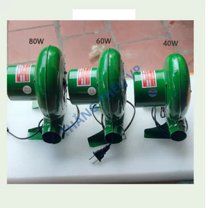 Quạt thổi bếp than bếp lò quạt thổi lò máy nướng thịt công suất 40w 60w 80w 100w 120w 150w