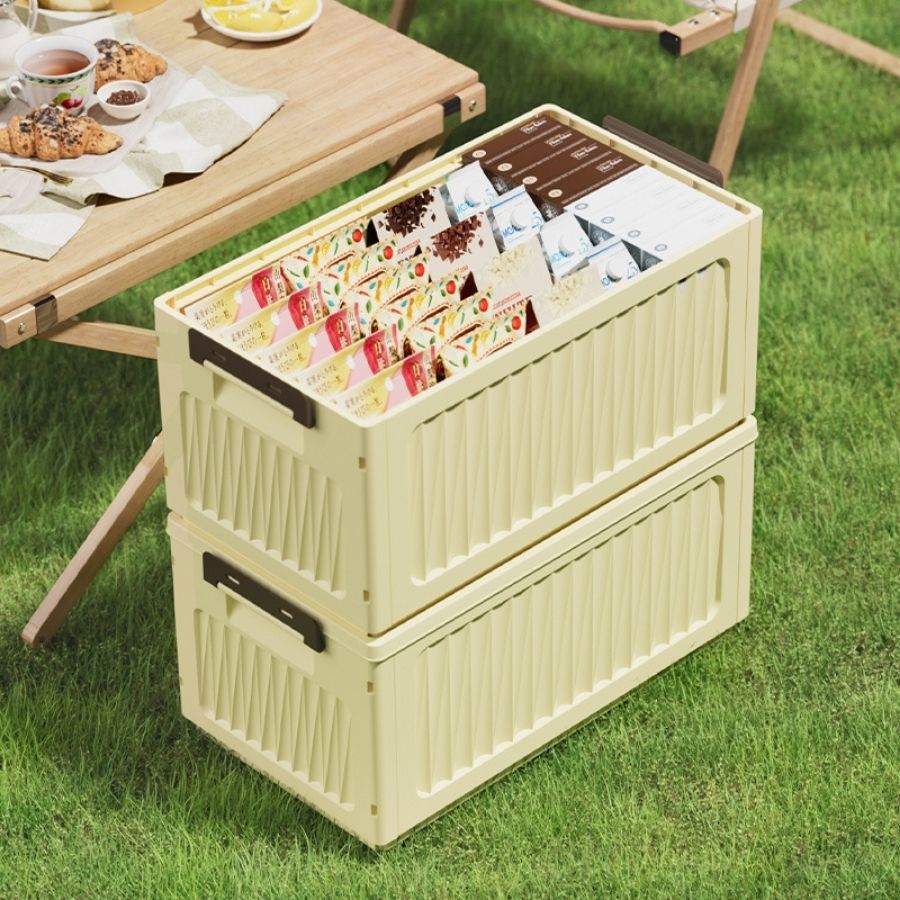 Hộp Đựng Đồ Gấp Gọn ENODA HOME, Hộp Nhựa Đựng Đồ Có Nắp Đa Kích Thước, Nắp Kín Chống Bụi Q035