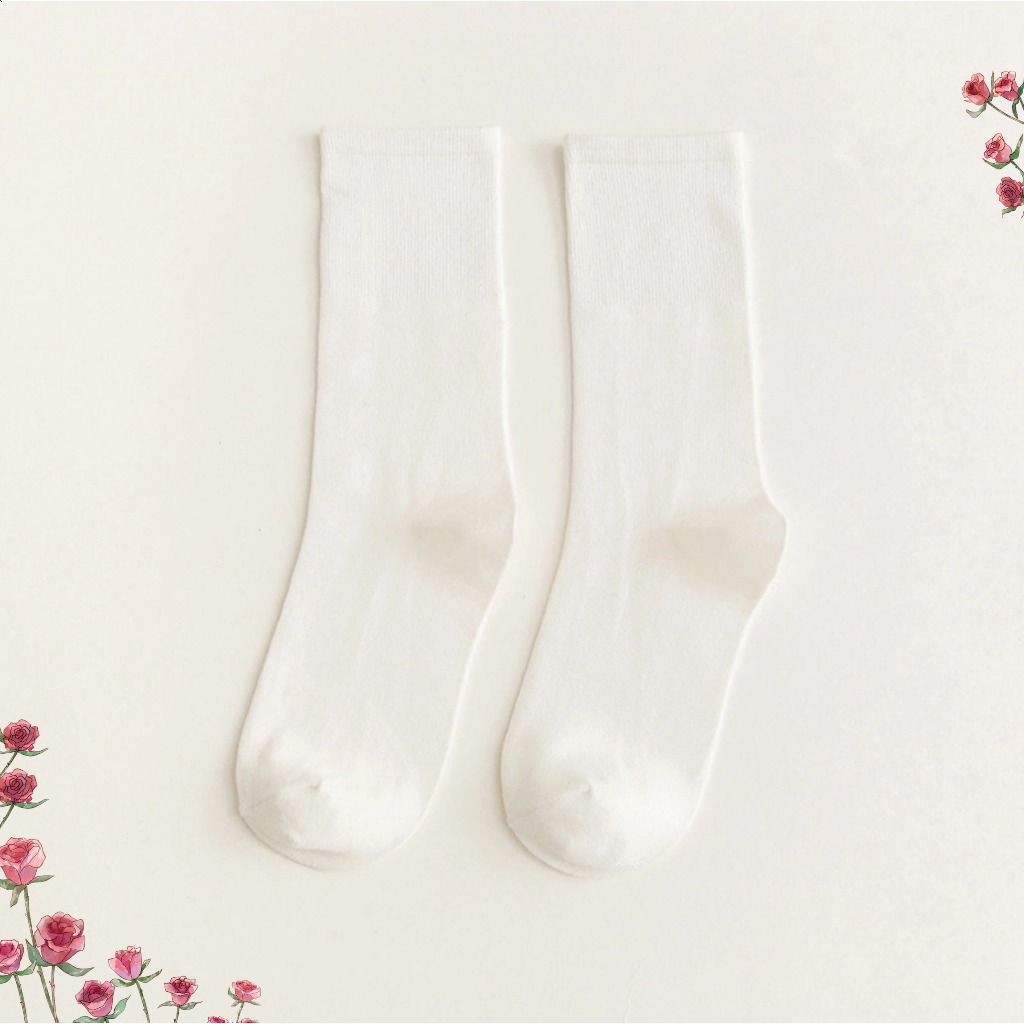Tất cổ trung nữ phong cách Nhật Bản retro đa dạng màu sắc cho phong cách thời trang riêng
