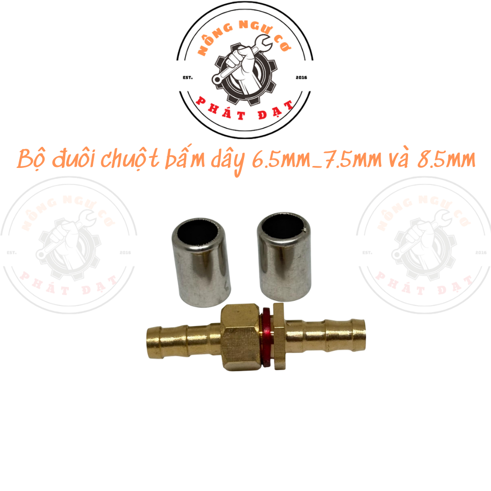 COMBO 5 BỘ CHUỘT REN TRONG-REN NGOÀI CỦA DÂY XỊT 6.5-7.5-8.5mm