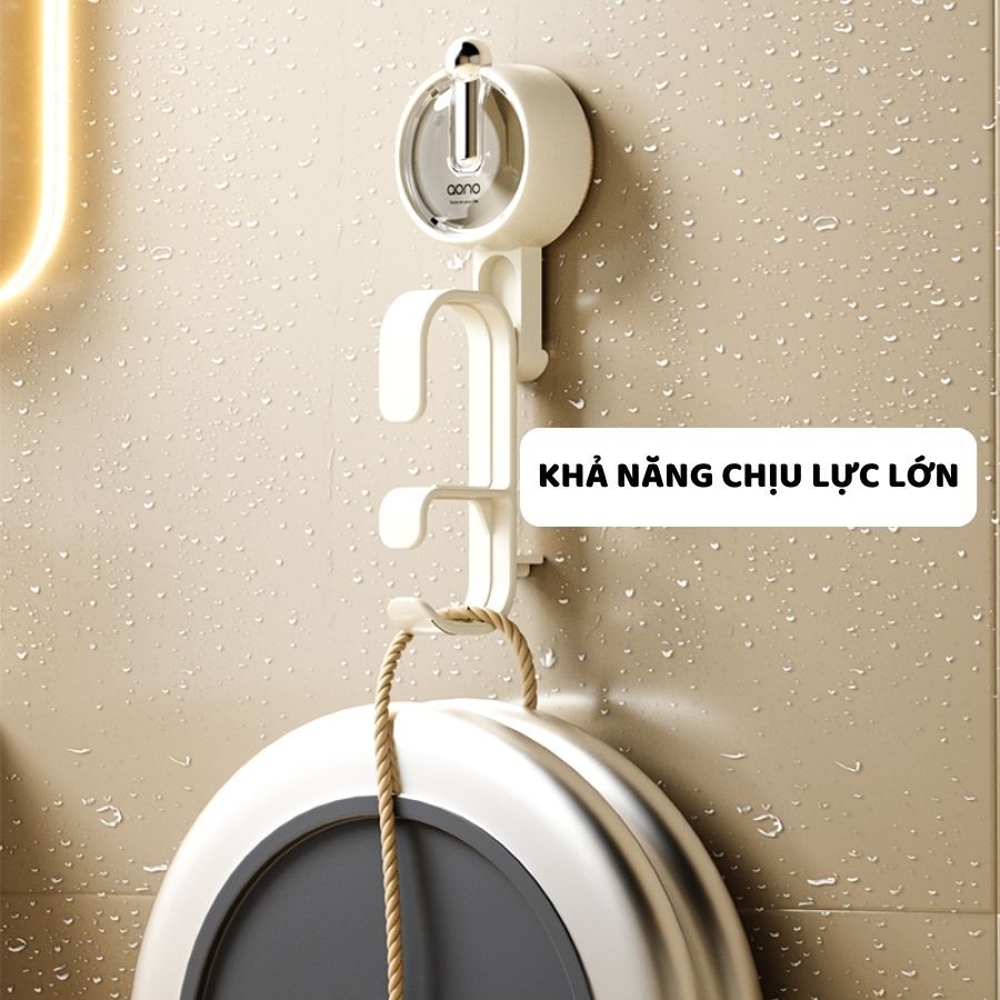 Giá Treo Chậu Rửa Mặt ENODA HOME , Móc Treo Chậu Rửa, Móc Treo Đồ Nhà Tắm Hút Chân Không, Tránh Khoan Đục MT004