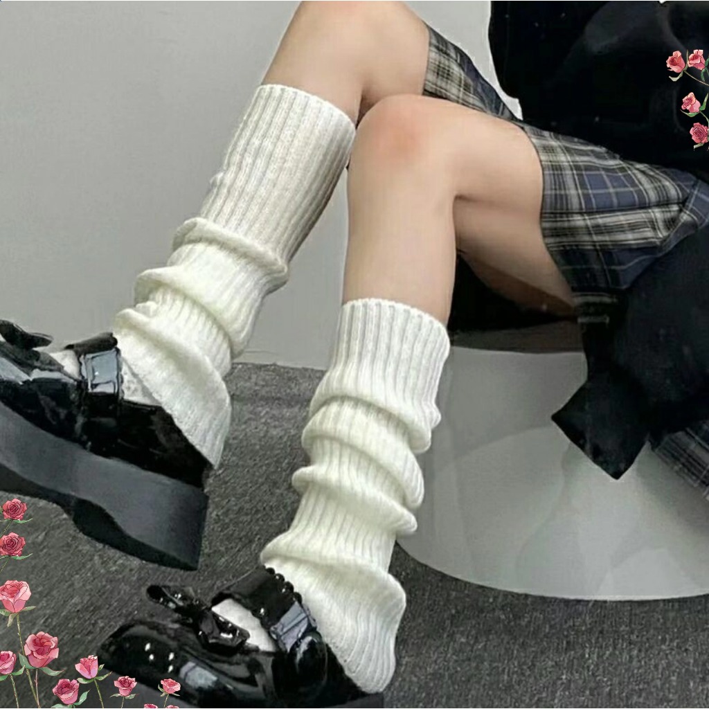 🔥Còn hàng🔥Vớ dệt kim 70cm phong cách lolita hàn quốc