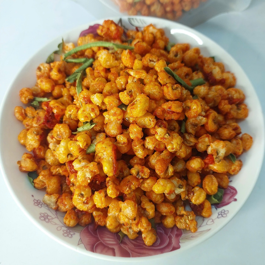 Bắp Sấy Khô Bò Lá Chanh Đậm Vị, ngon mê 500g/200g