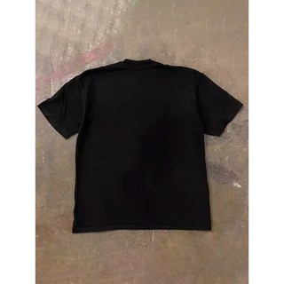 Áo Phông Hè Nam Nữ Cổ Tròn Phối Hình Con Mèo Đỏ, Chất Vải Cotton Khô Mềm Mịn, Thoáng Mát