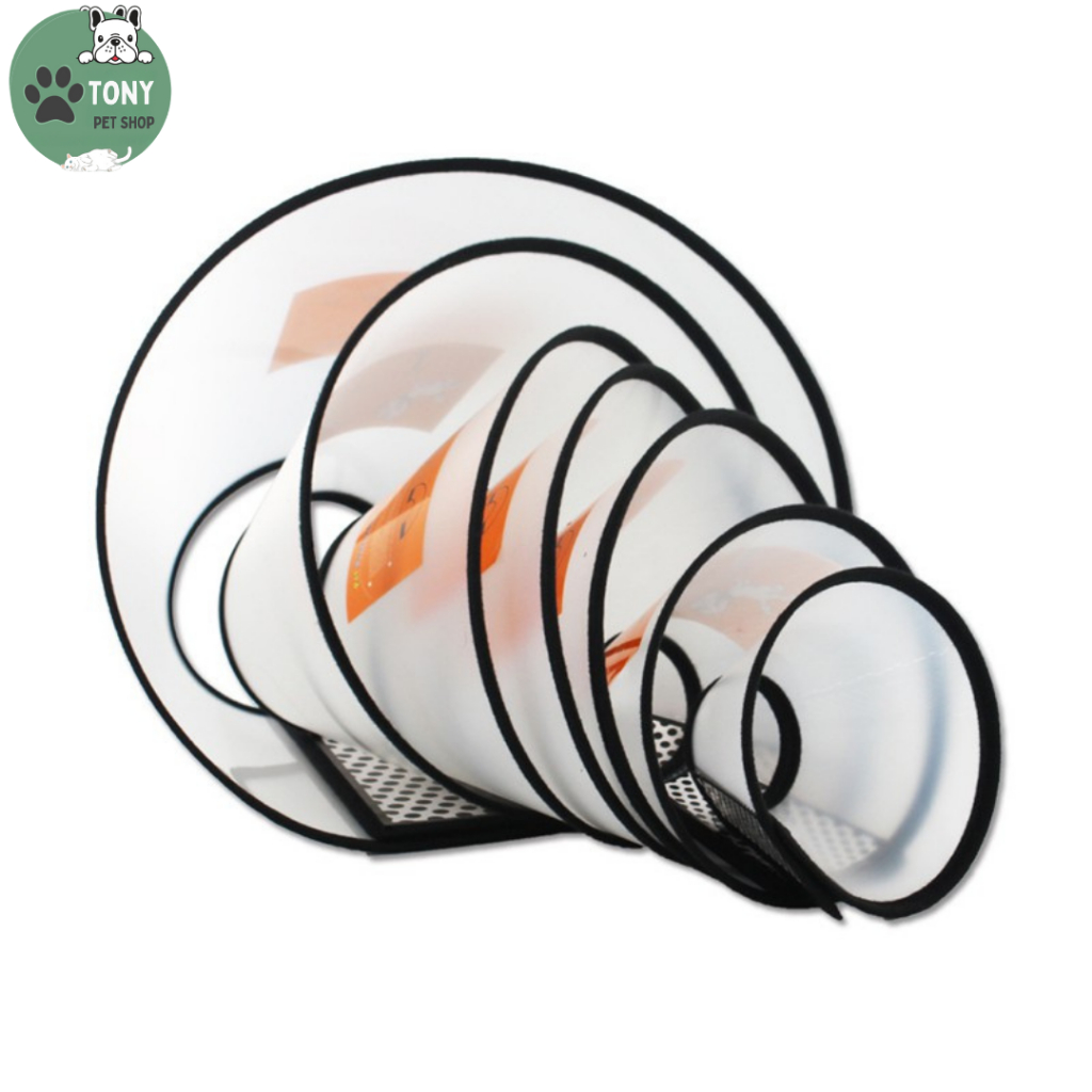 Loa chống liếm cho chó , mèo - Vòng cổ chống liếm cho chó mèo đủ size