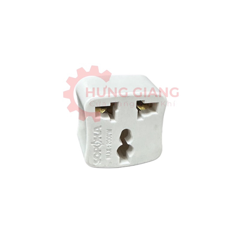 Phích Cắm Chuyển Đổi Ổ 3 Chấu Sang 2 Chấu SOPOKA