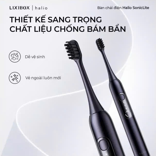 [SPLIVE] Bàn Chải Điện Halio SonicLite Electric Toothbrush - Ocean Blue