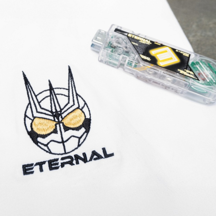 Áo Thun Rider Eternal Skull Thêu Nam Nữ Unisex Form Rộng Oversized